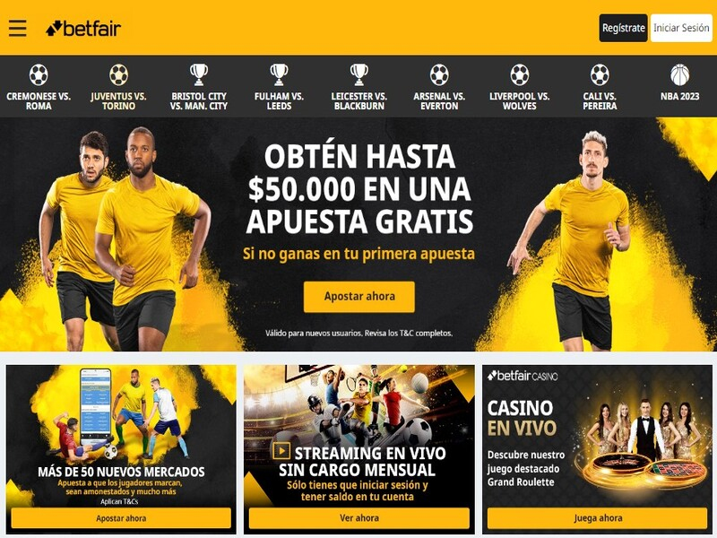 Betfair: la combinación perfecta entre casino online y apuestas deportivas