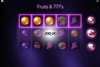 Fruits and 777 Fruits and 777
