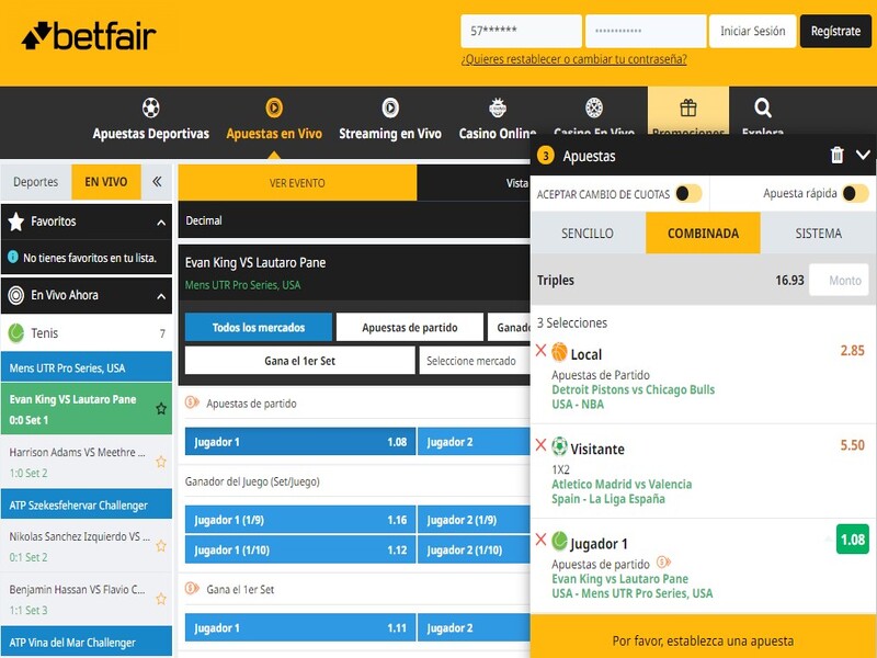 Betfair exchange