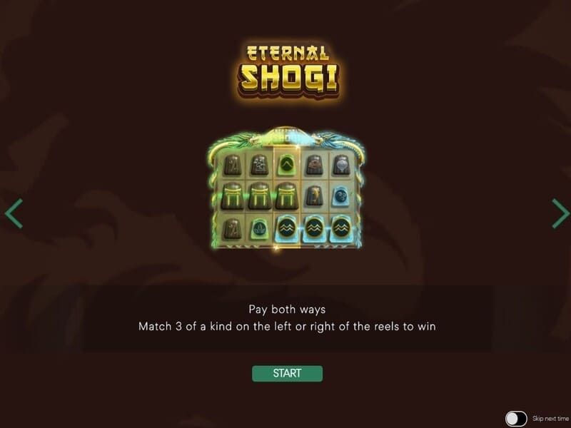 Win money by playing Eternal Shogi online