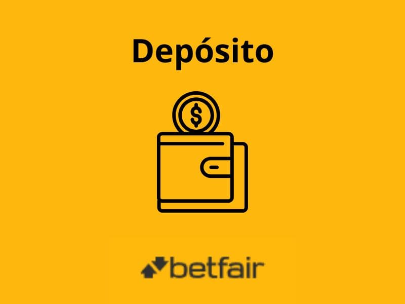 Como depositar dinheiro na minha conta Betfair?