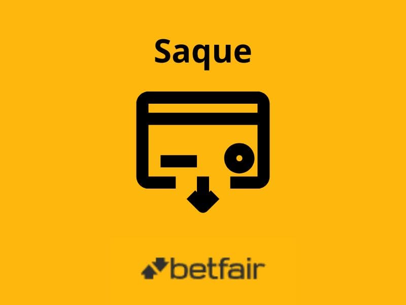 Como faço para sacar o dinheiro que ganhei na Betfair?