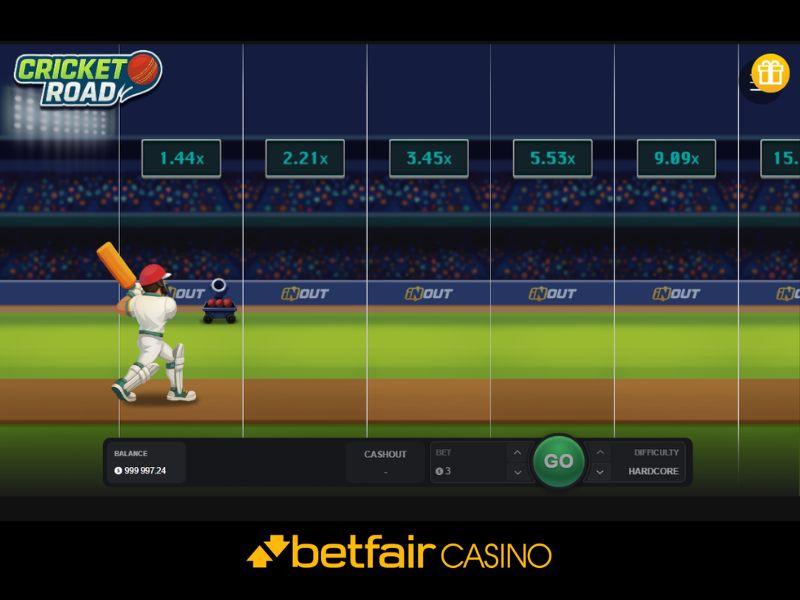 Símbolos del juego Cricket Road